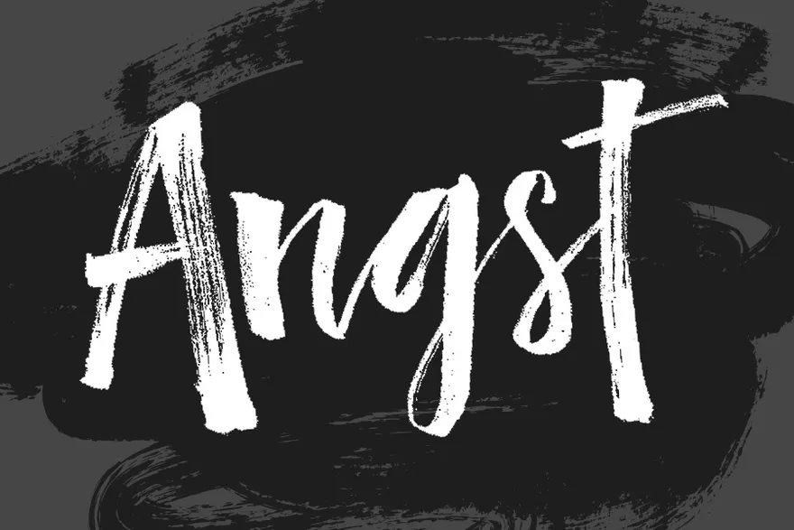 Angst film programme artwork