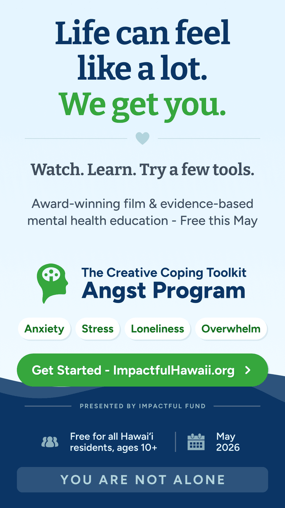 Impactful Fund initiative — vertical social story 1080 by 1920 pixels